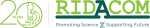 Ridacom_20years_symbol+logo_LightGreen